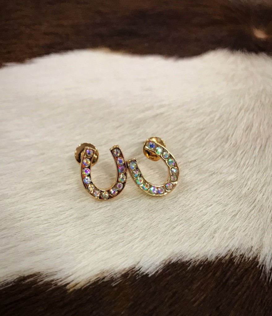 horseshoe earrings