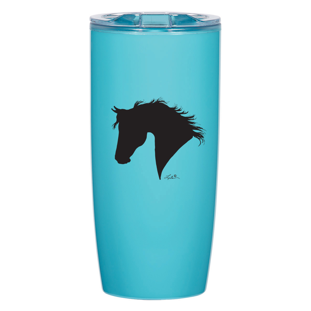 Horse Head ” Tumbler ( Blue ) | Ale Accessories