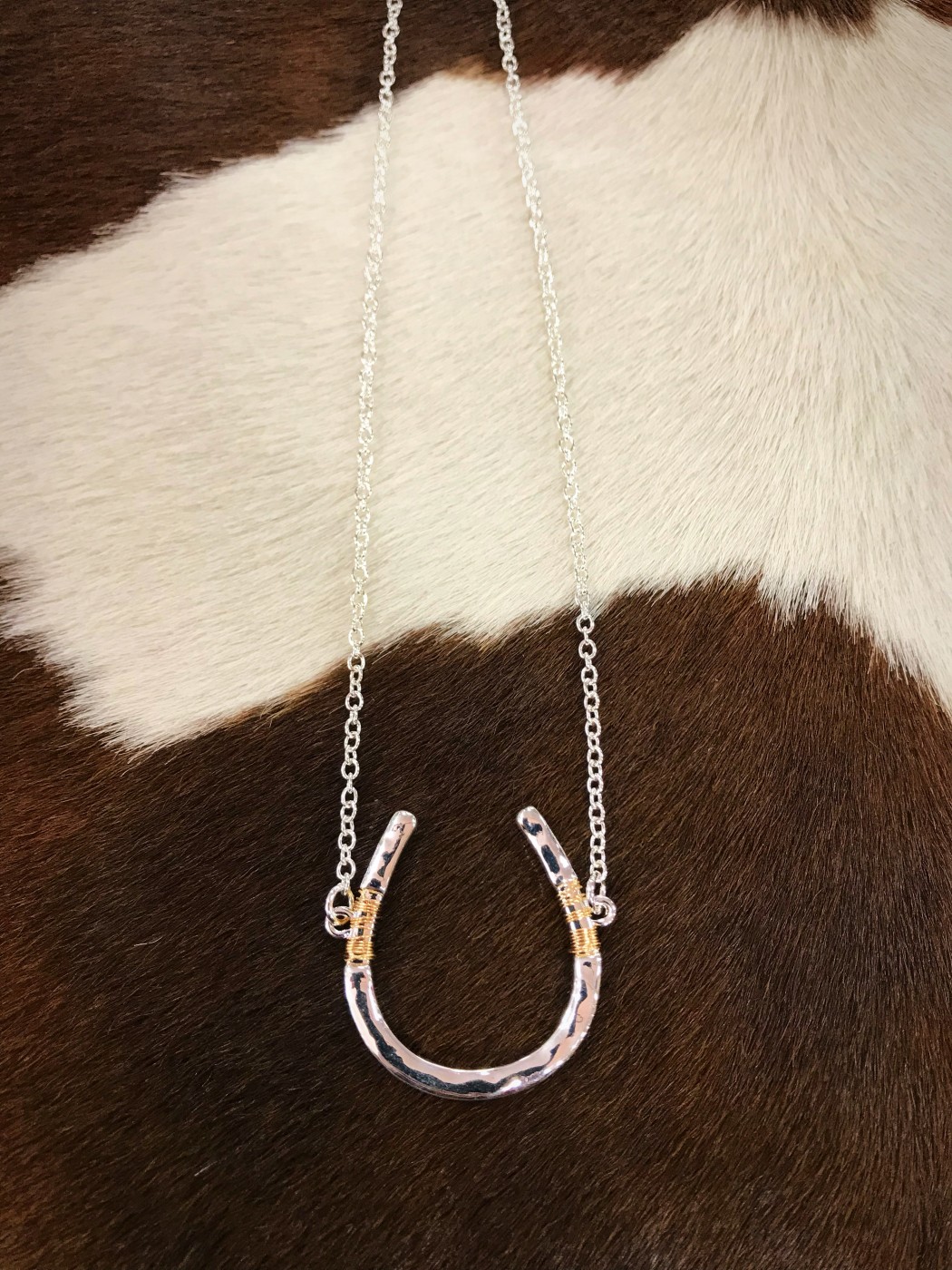 The Titan Horseshoe Necklace - sterling silver personalised horseshoe – Zoe  Sembi Jewellery