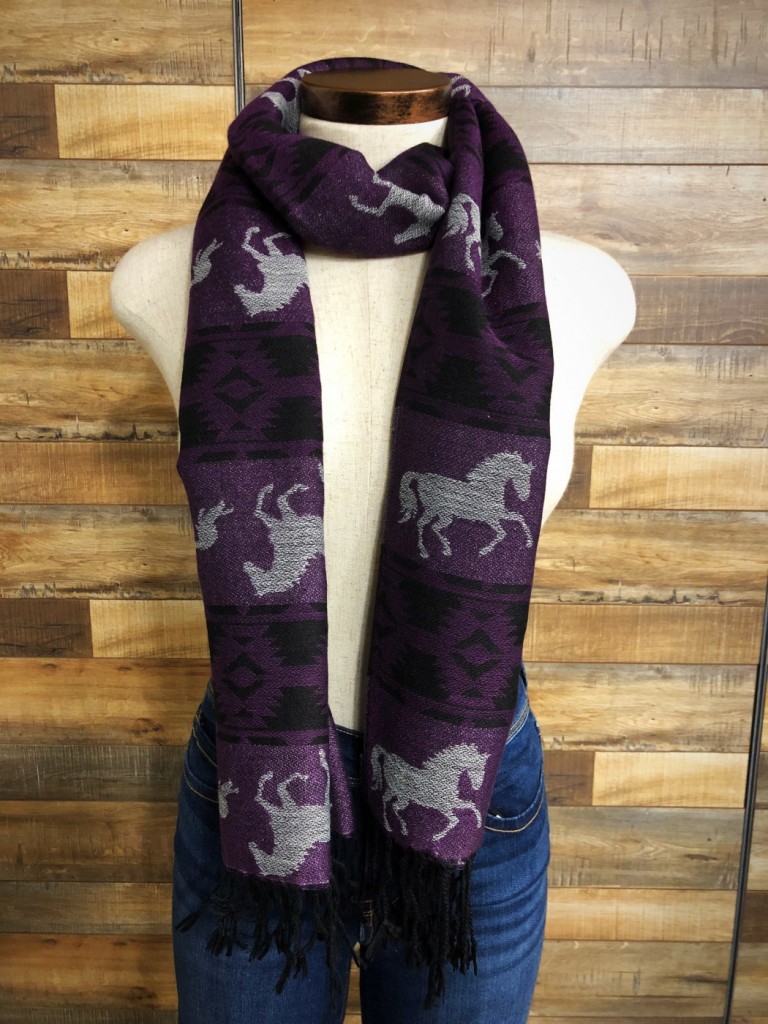 western horse scarf