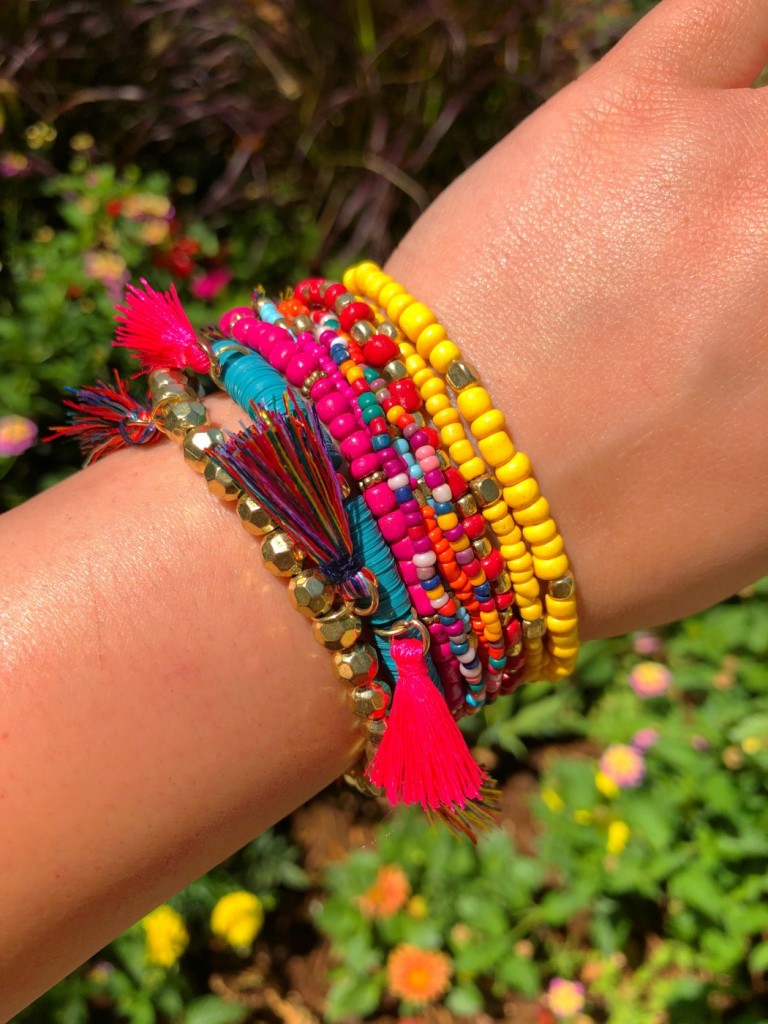 ” Tassel Lover ” Multi Bracelet Set ( Multi Color )