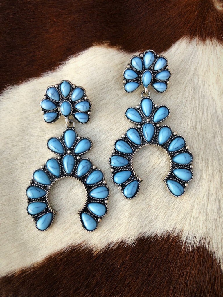 squash blossom earrings