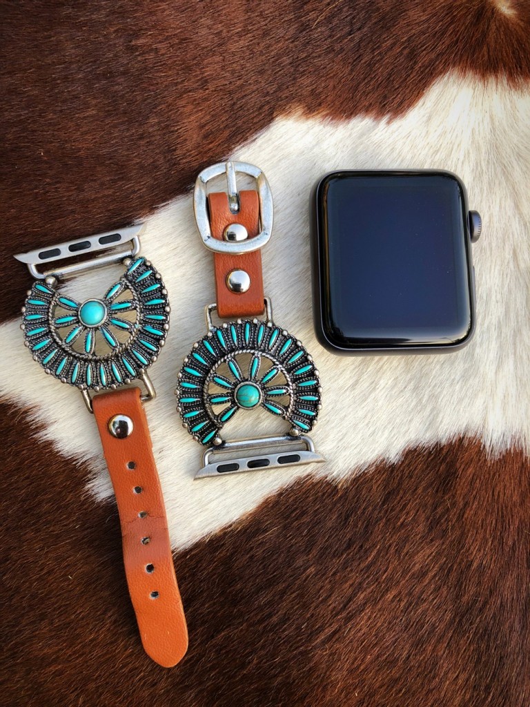 Rodeo ” Western Watch Band ( Turquoise ) – Ale Accessories