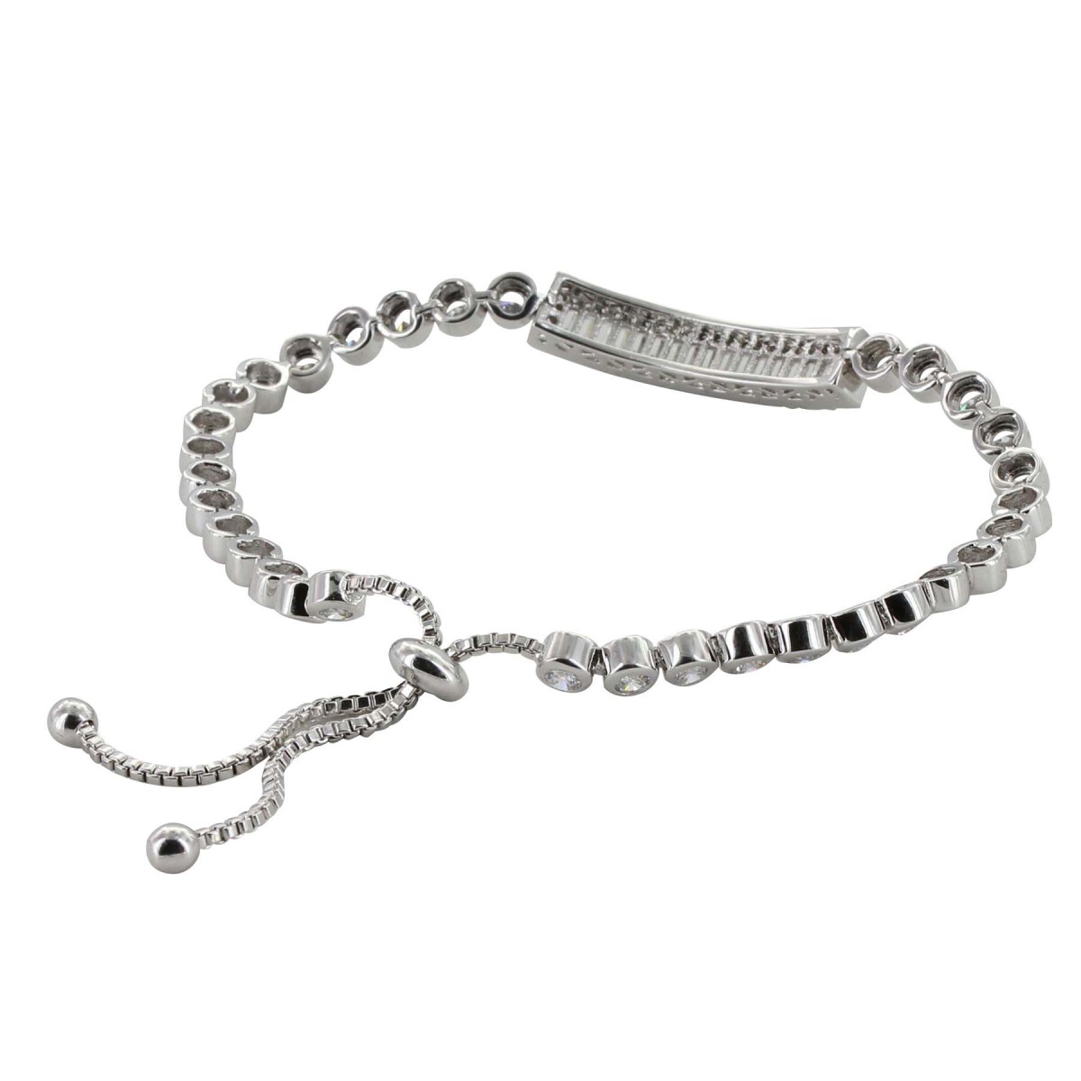 MONTANA SILVERSMITHS – Baguette Lariat Bracelet – Ale Accessories