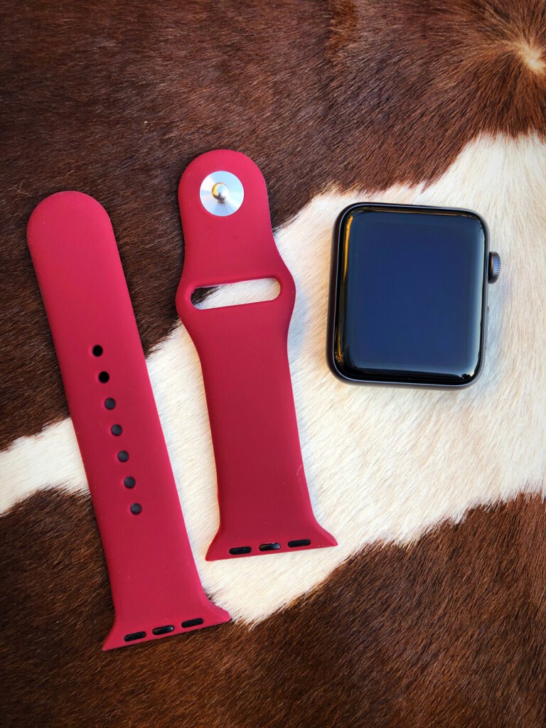 silicone watch band