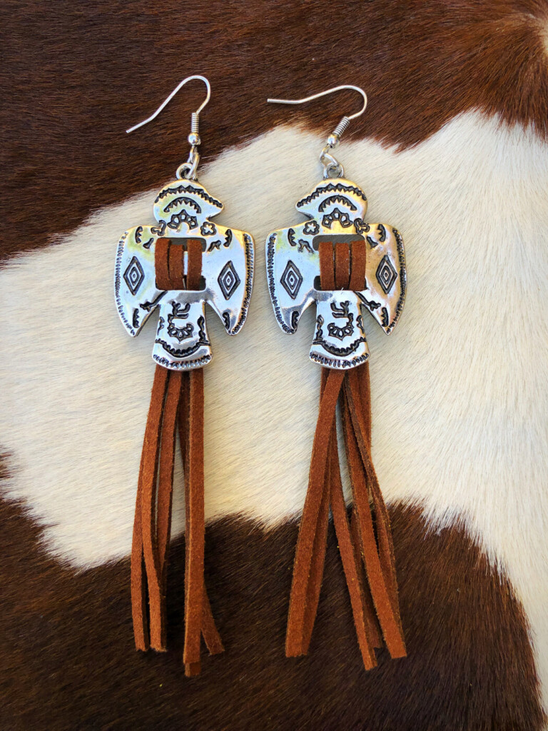 western thunderbird earrings