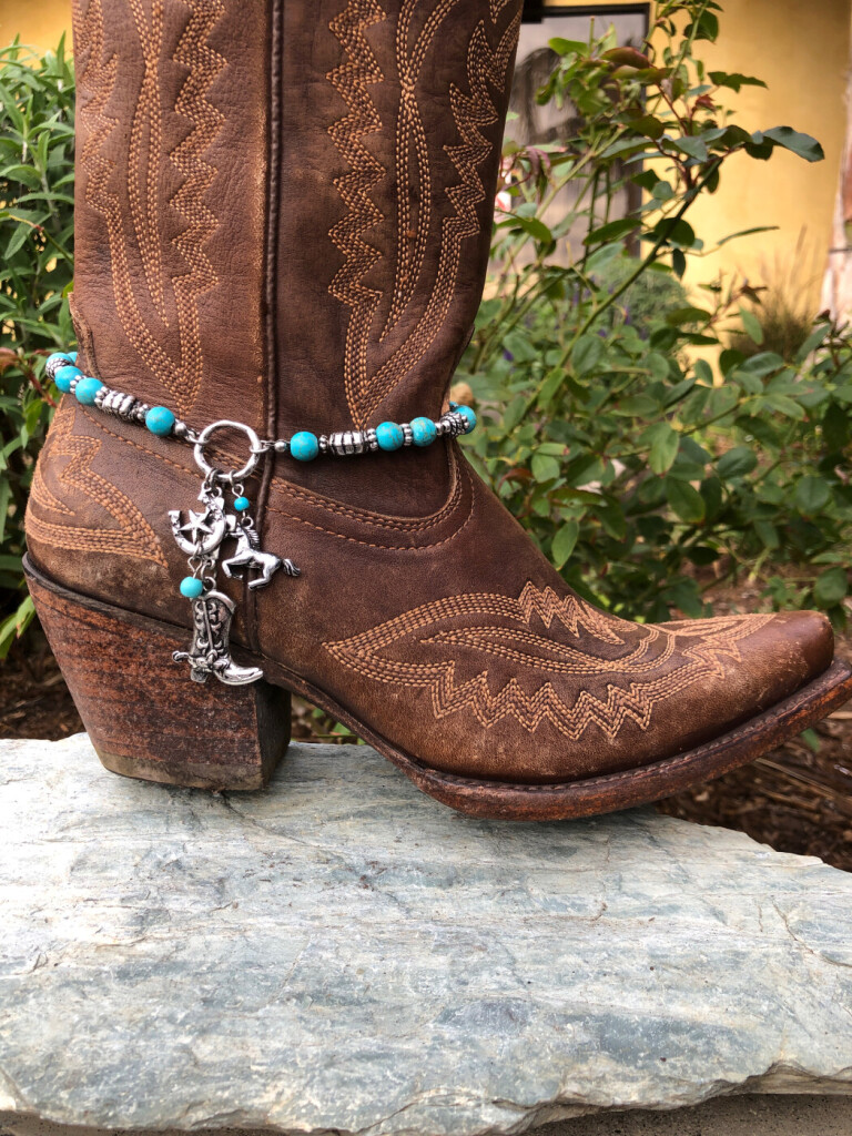 Rodeo ” Western Boot Charm Ale Accessories