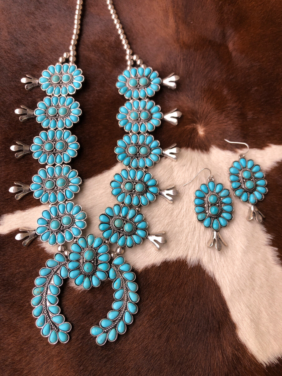 The Meridian Turquoise Statement Necklace – Calli Co. Silver